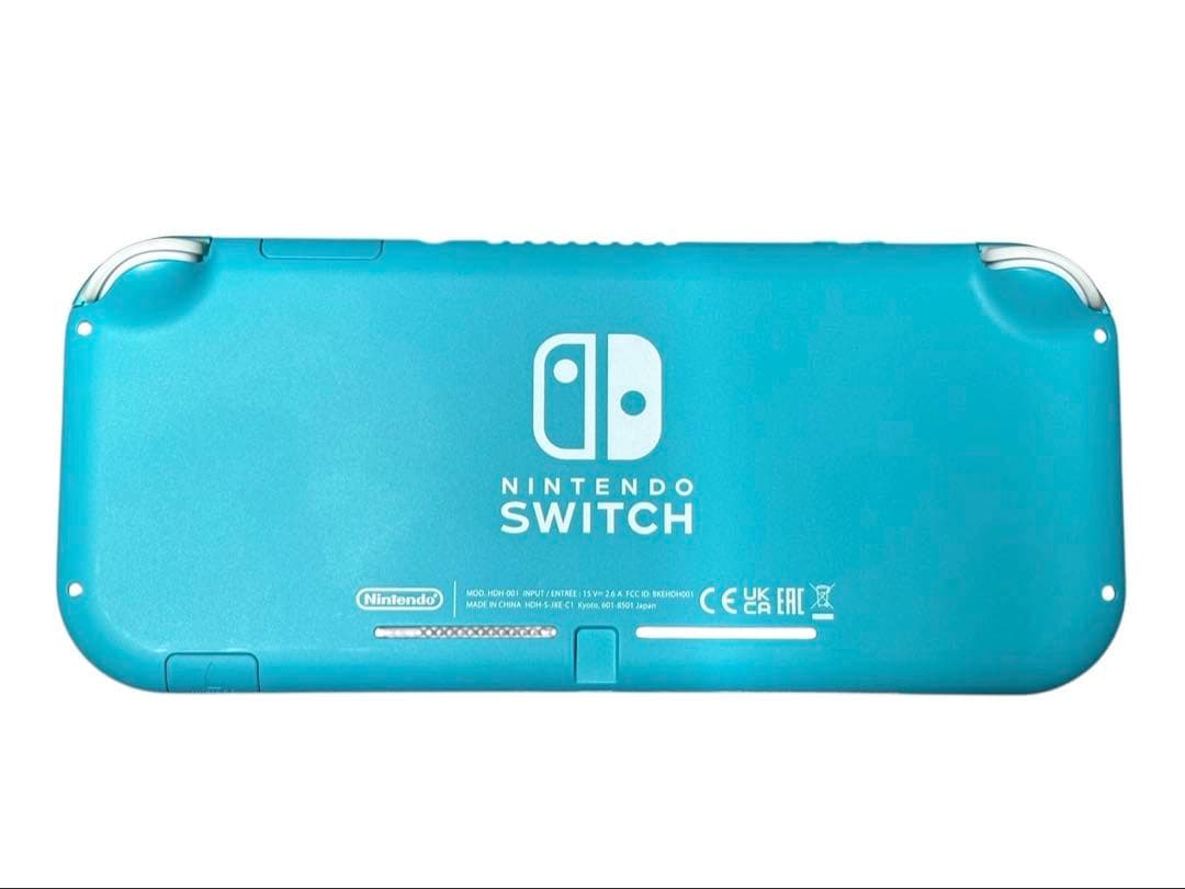 Nintendo Switch Lite ターコイズ 本体 充電器付き 箱付き