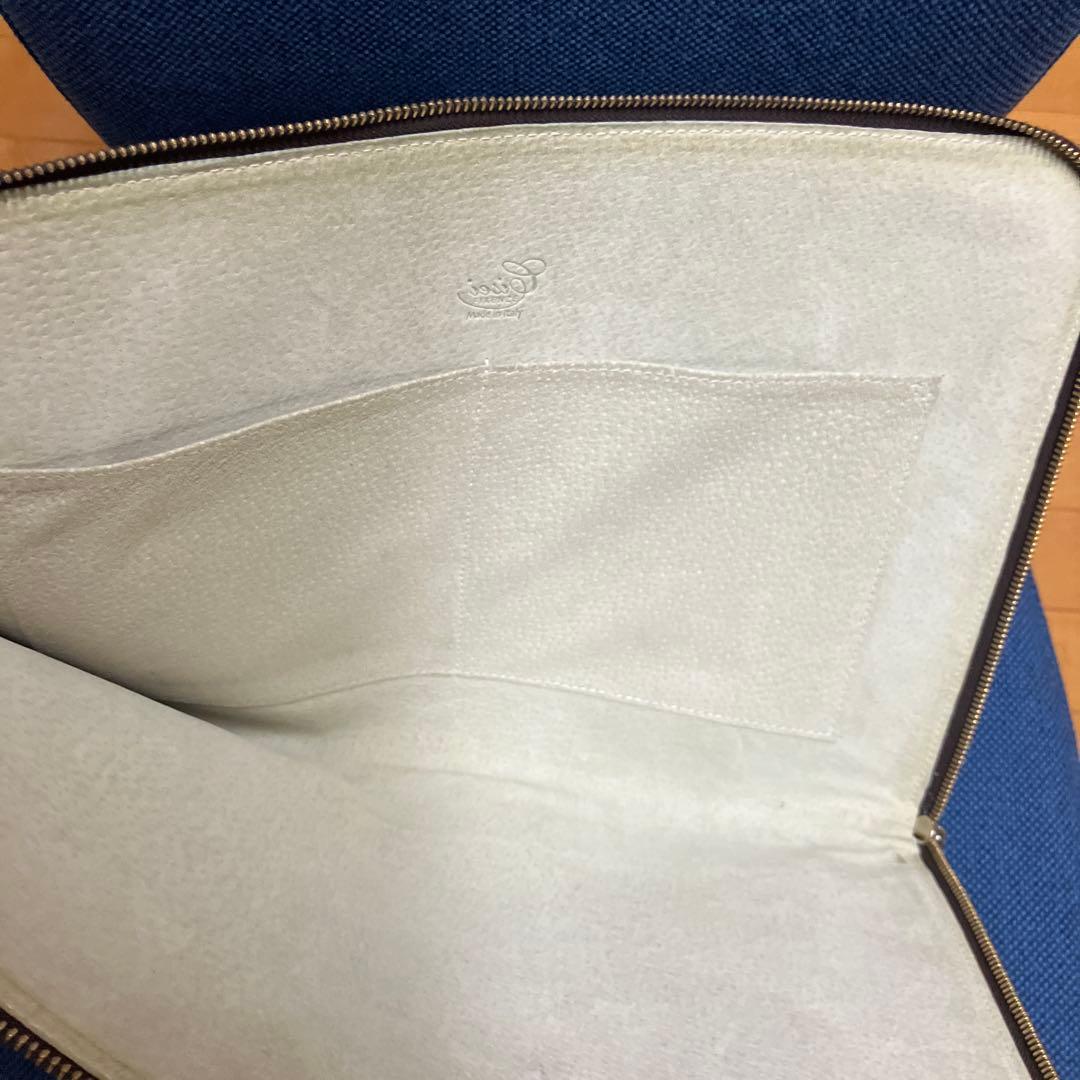 cisei シセイ クラッチバッグ ドキュメントケース A4 ダークブラウン