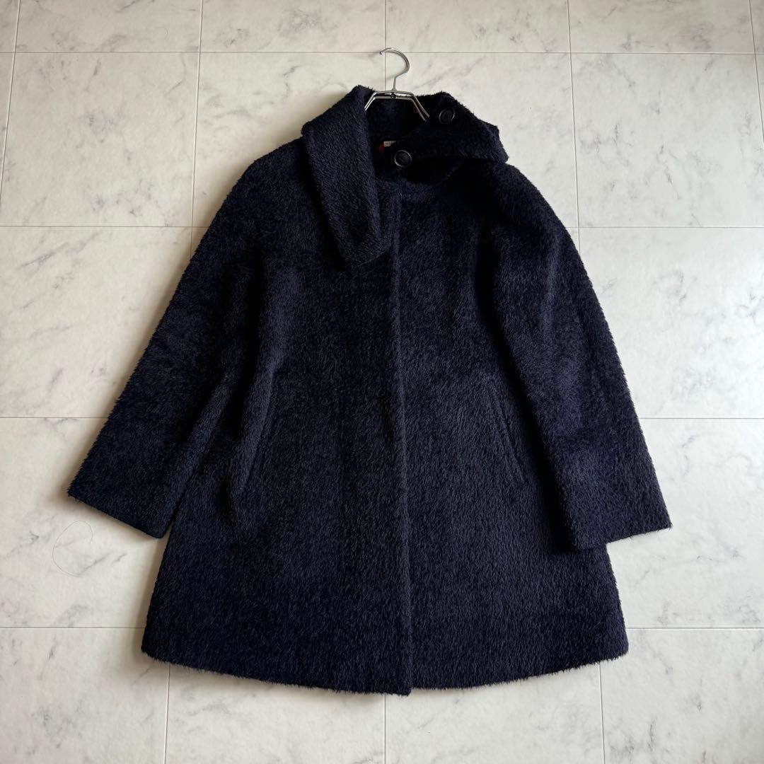 美品 高品質 マックスマーラ ストゥディオ アルパカジャギーコート