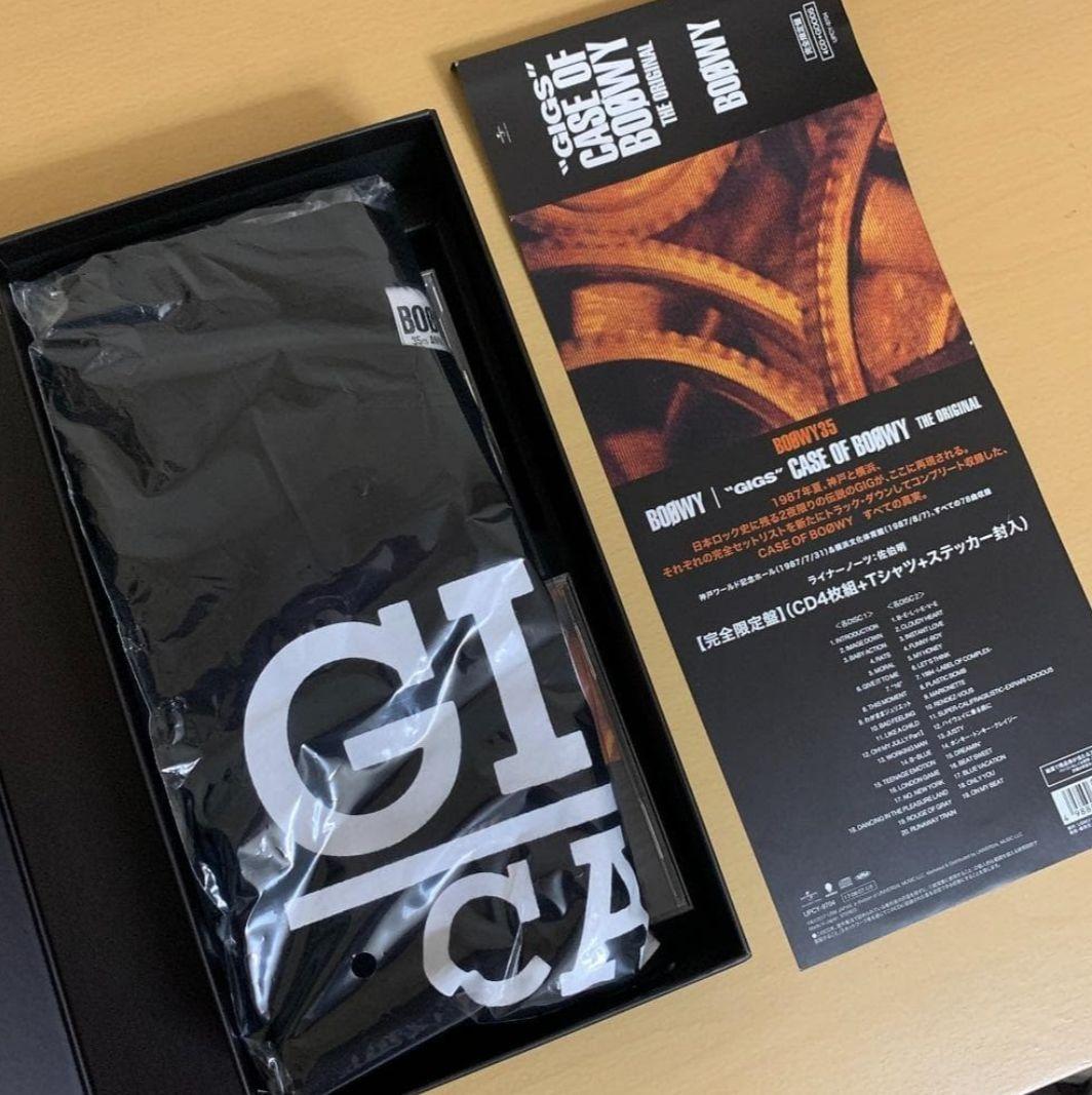 GIGS CASE OF BOOWY -THE ORIGINAL- 完全限定盤