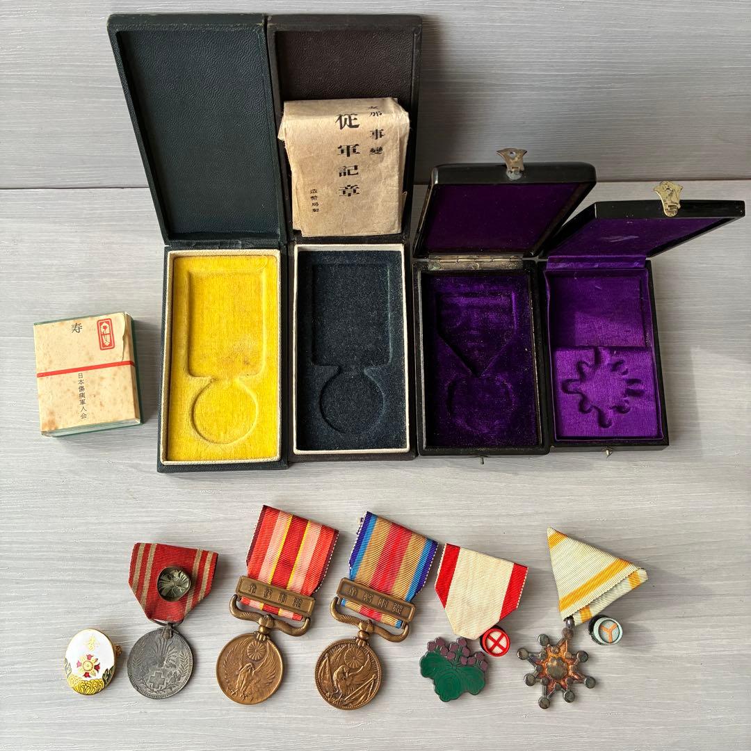 戦争 勲章 記章 傷痍軍人 日本赤十字社 コレクション まとめ売り