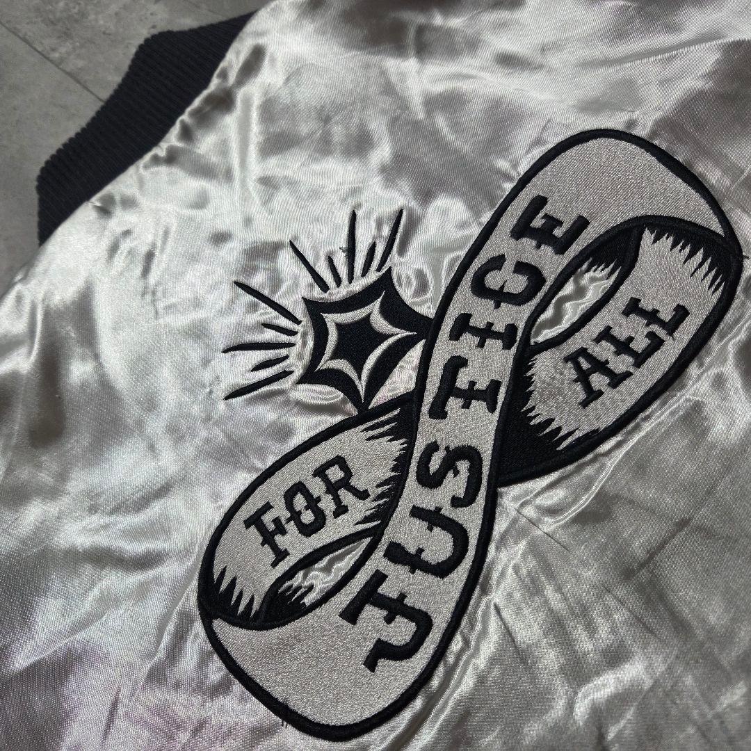 古着 NEIGHBORHOOD リバーシブルスタジャンキルティング両面刺繍 黒M