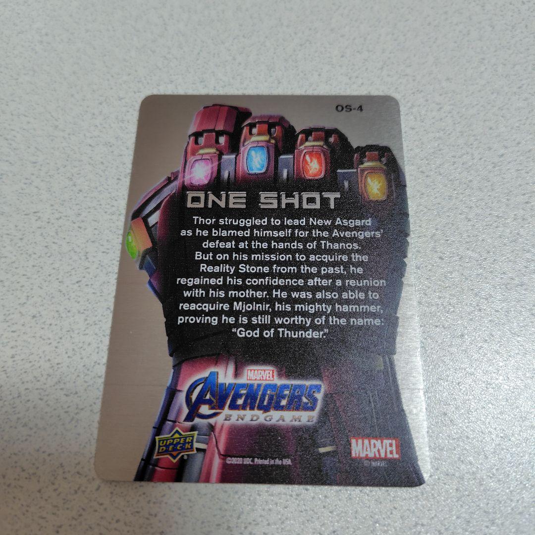 UPPER DECKアベンジャーズ: エンドゲーム トール ワンショットカード