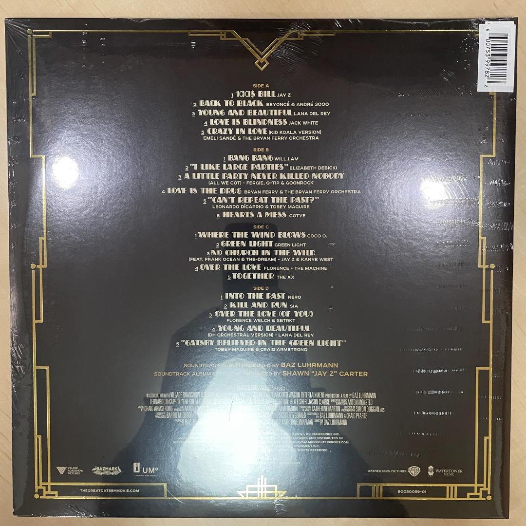 The Great Gatsby サントラ Frank Ocean カニエ他 - 洋楽最高