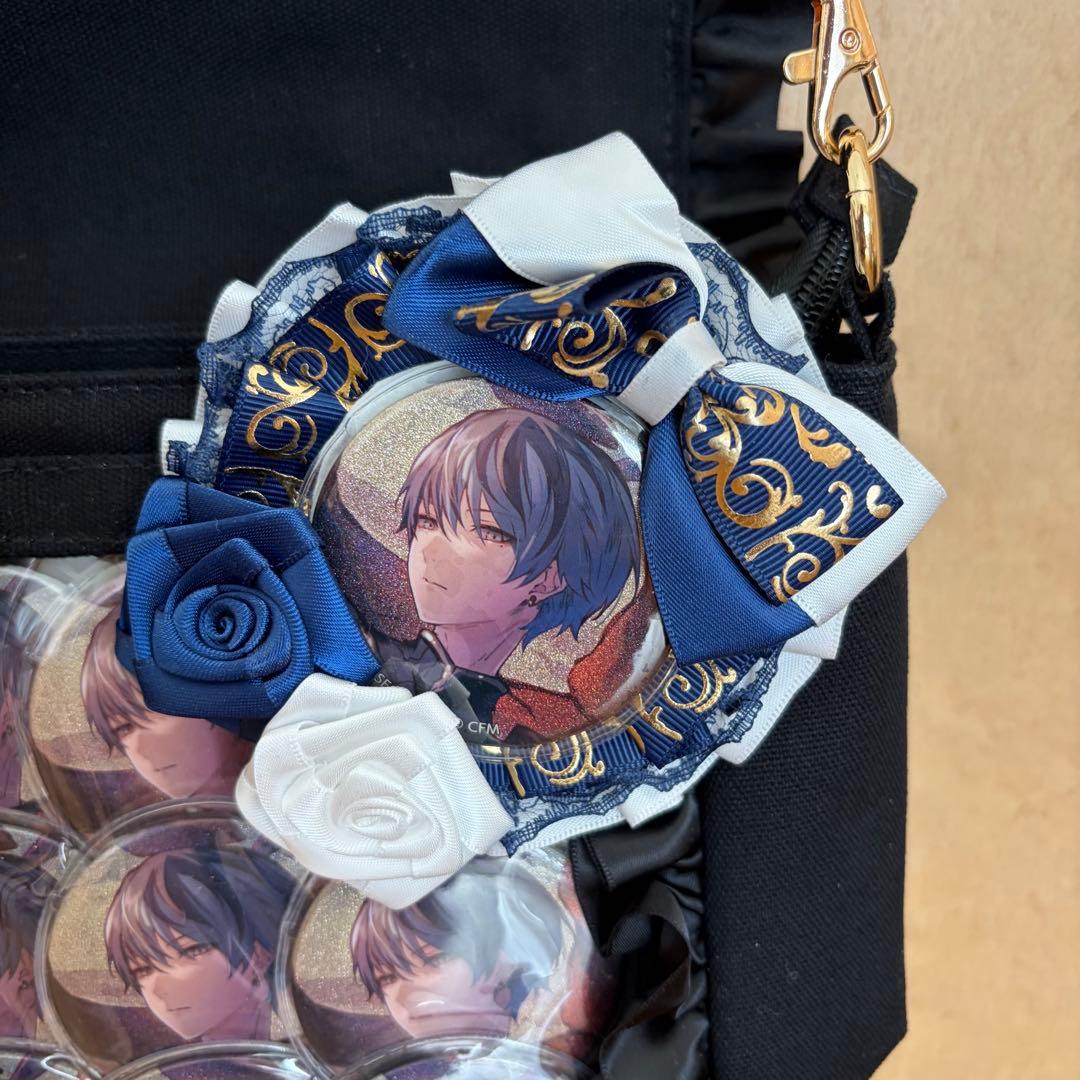 プロセカ 青柳冬弥 缶バッジ 痛バッグ 痛バ