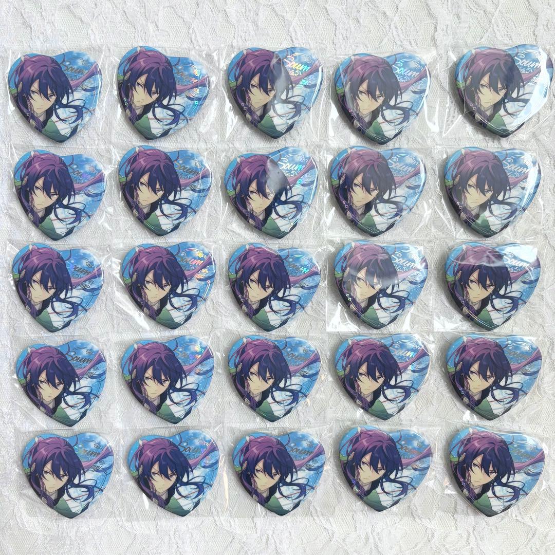 あんスタ 中国 ハート缶バッジ 心光印彩 サブマリン 神崎颯馬 25点