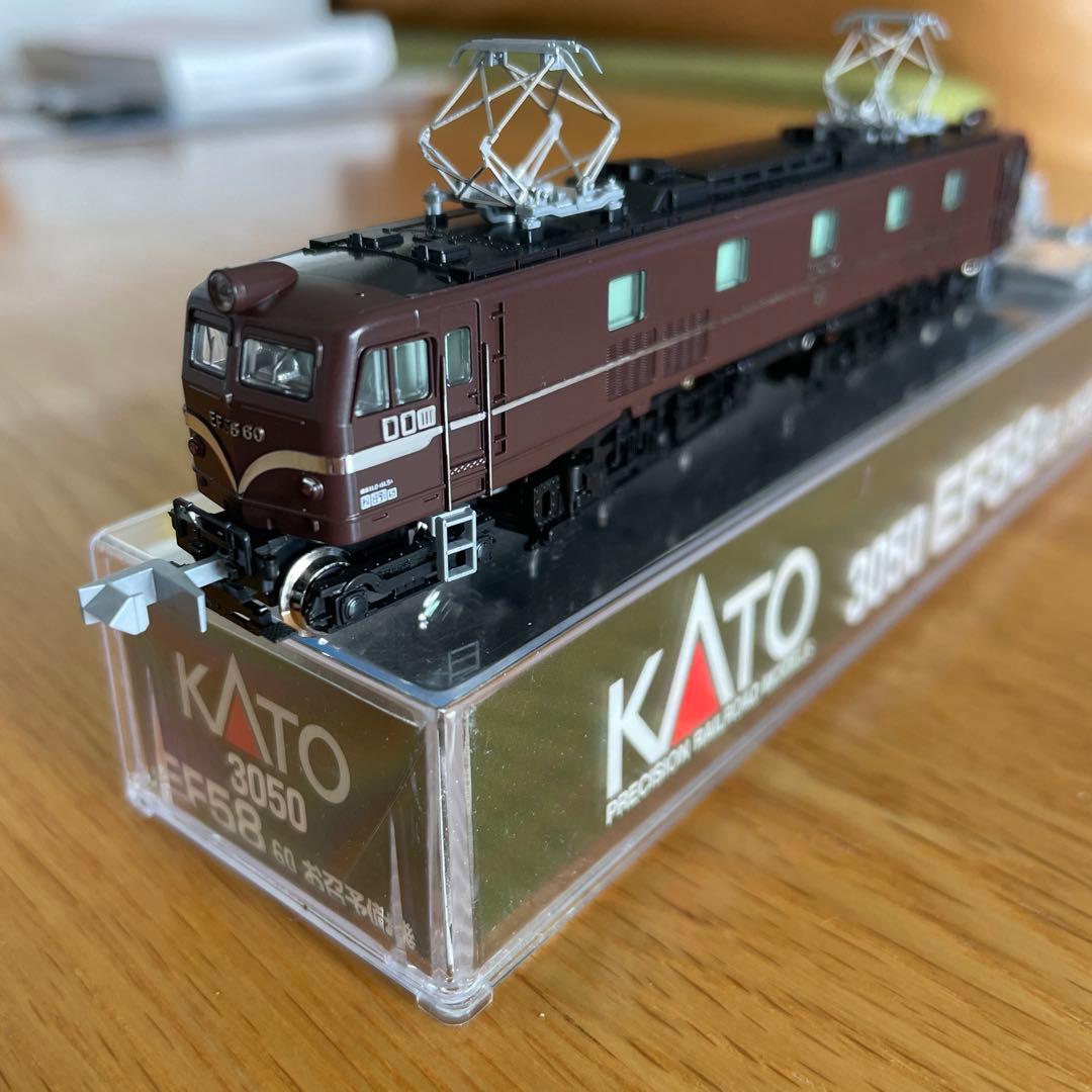【新同】KATO 3050 EF58 60お召予備機日章旗⑤2018年最新ロット KATO EF58 60 お召予備機 3050 | NGaugeJP - 横濱模型