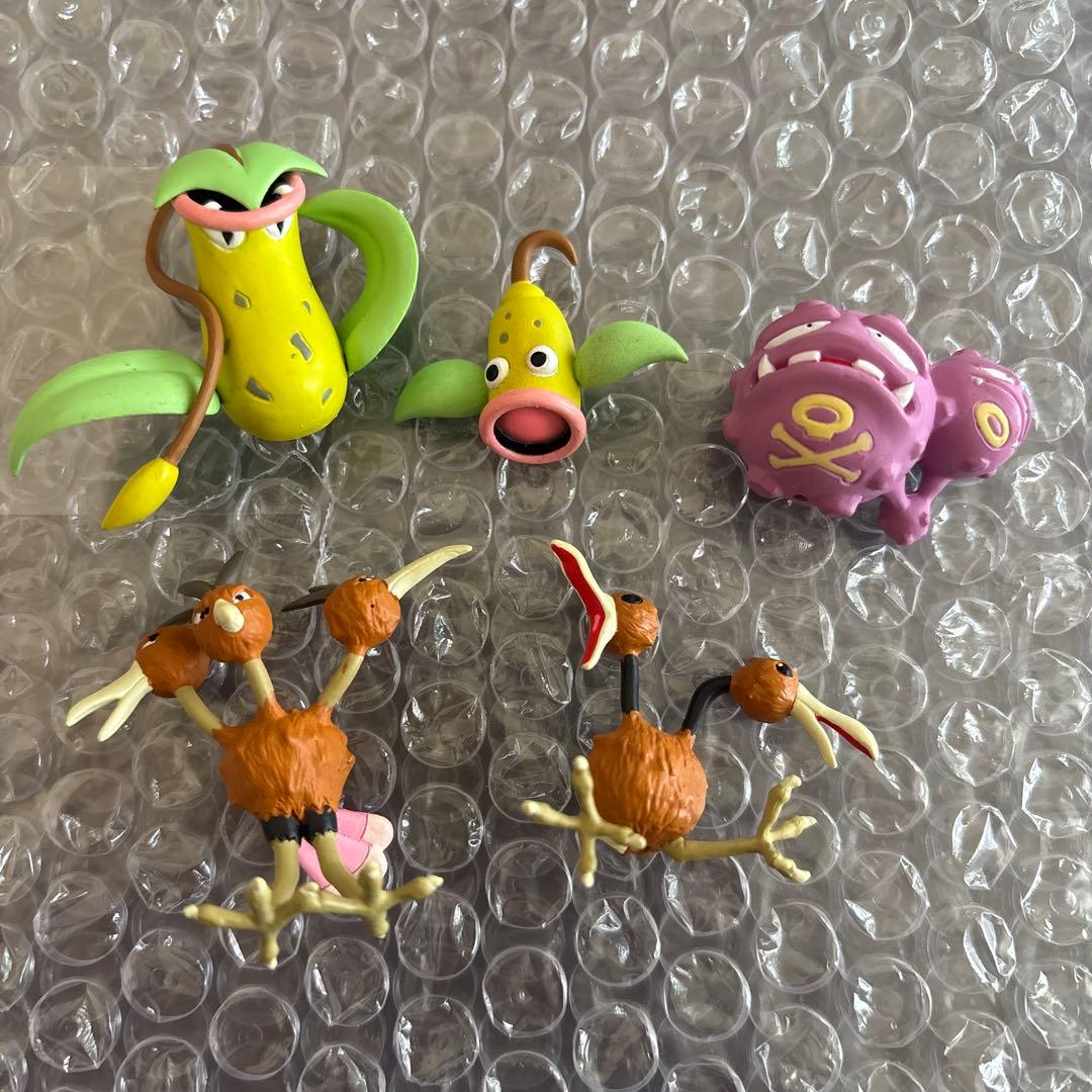 平成レトロ】初代ポケモン 立体ポケモン図鑑 フィギュア 5体 まとめ