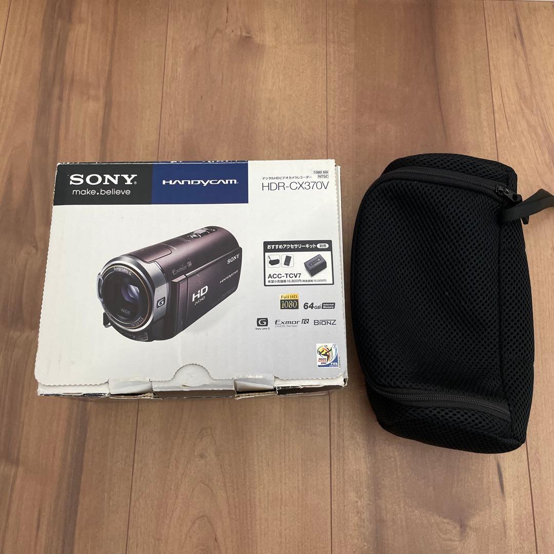 SONY HDR-CX370V ハンディカム 本体　ケース付き HDR-CX370V | デジタルビデオカメラ Handycam ハンディカム | ソニー