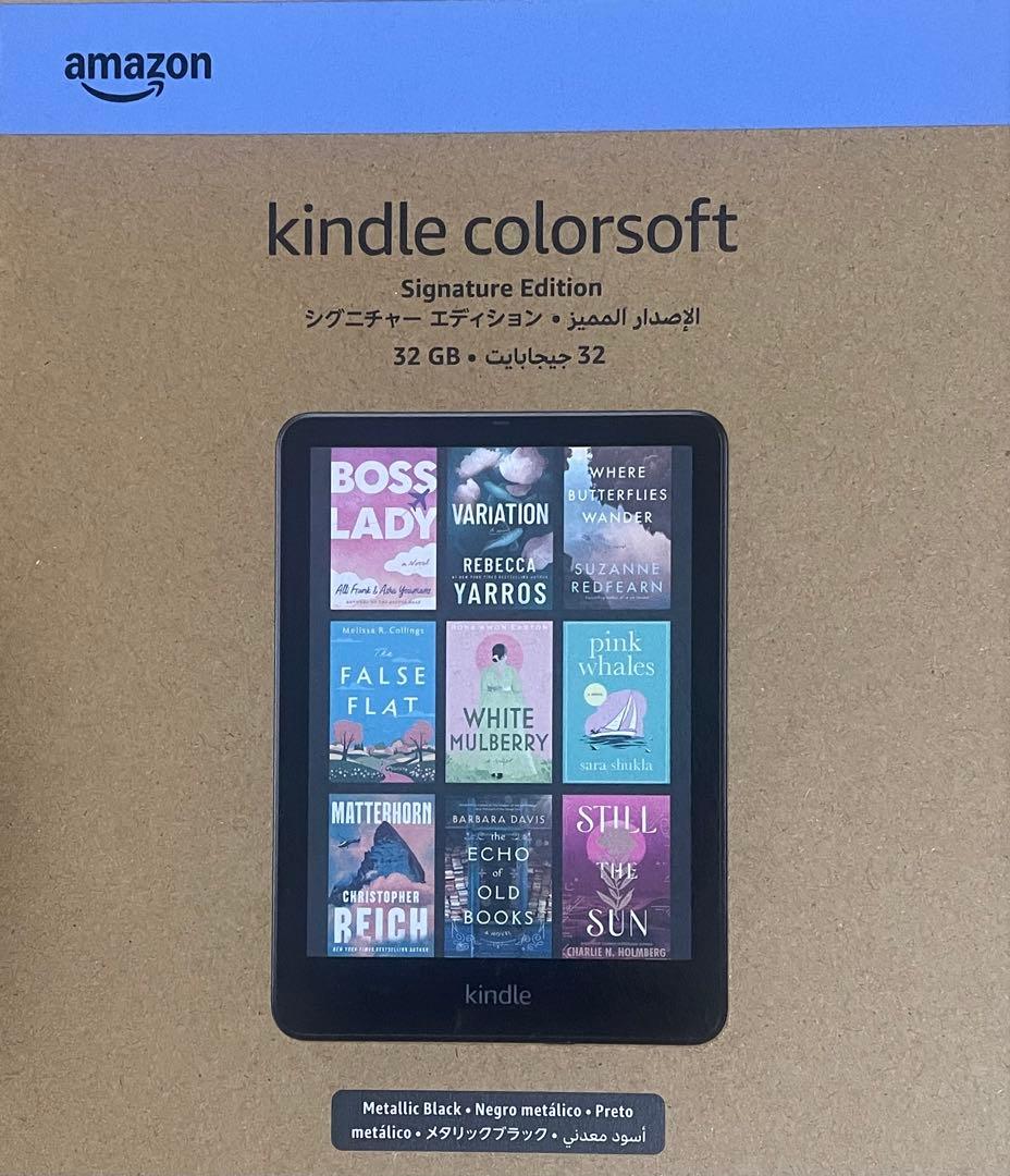 P*U様 【※商品説明　必読】Kindle ColorSoft 32GB+付属品 Introducing Amazon Kindle Colorsoft Signature Edition (32 GB
