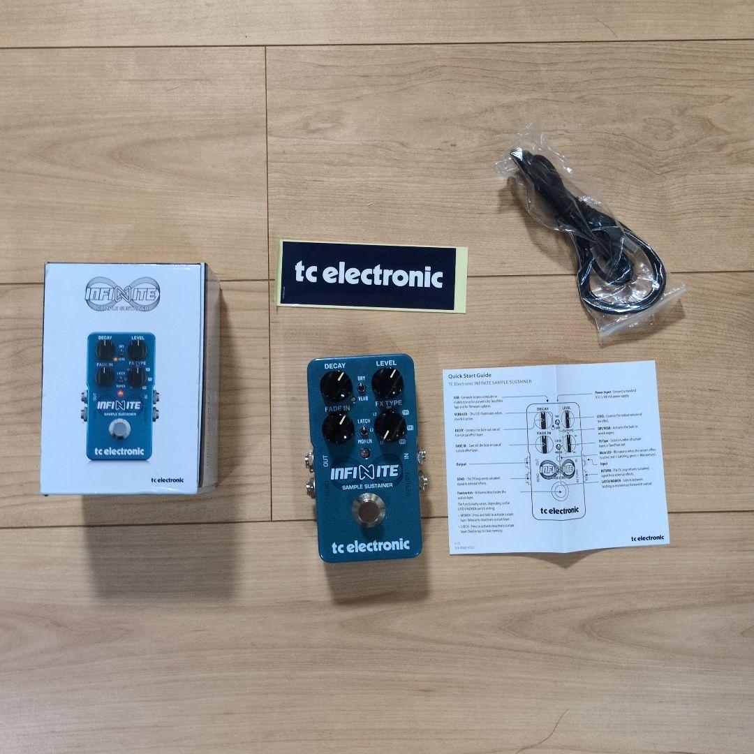 tc electronic INFINITE (箱、USBケーブル、説明書付き) tc electronic INFINITE (箱、USBケーブル、説明書付き)