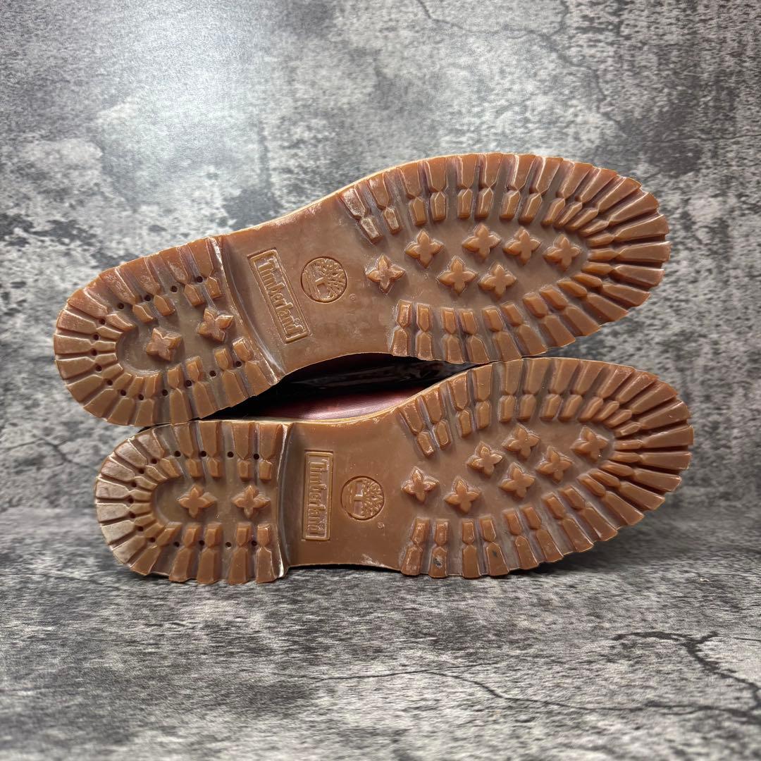 【美品】Timberland デッキシューズ 3Eye 25.5cm モカシン