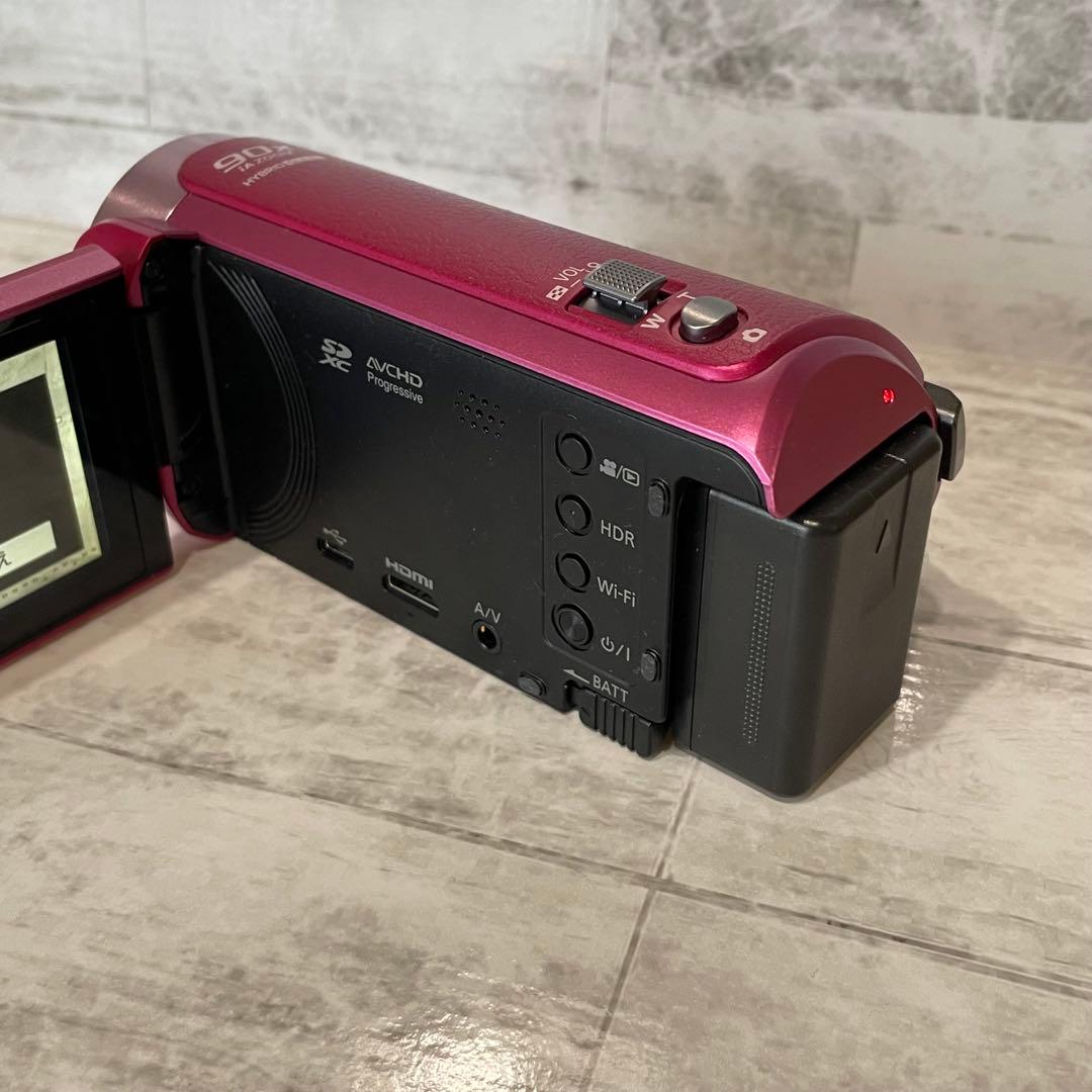 パナソニック HC-W585M ビデオカメラ ケース+予備バッテリー 3脚付