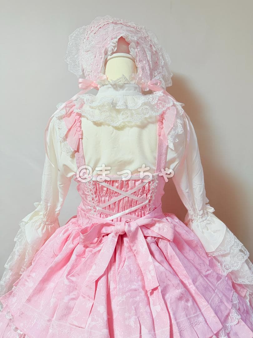 Han Girl】恋羽の結び ロリィタドレスセット ピンク 甘ロリ - メルカリ