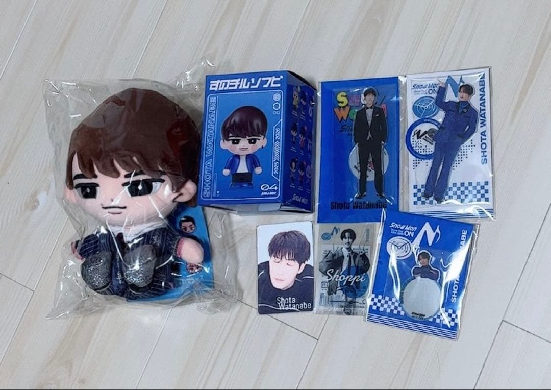 【新品】 Man 渡辺翔太  world ON アクスタ ソフビ 渡辺翔太◇ON アクスタ＆ソフビ - メルカリ