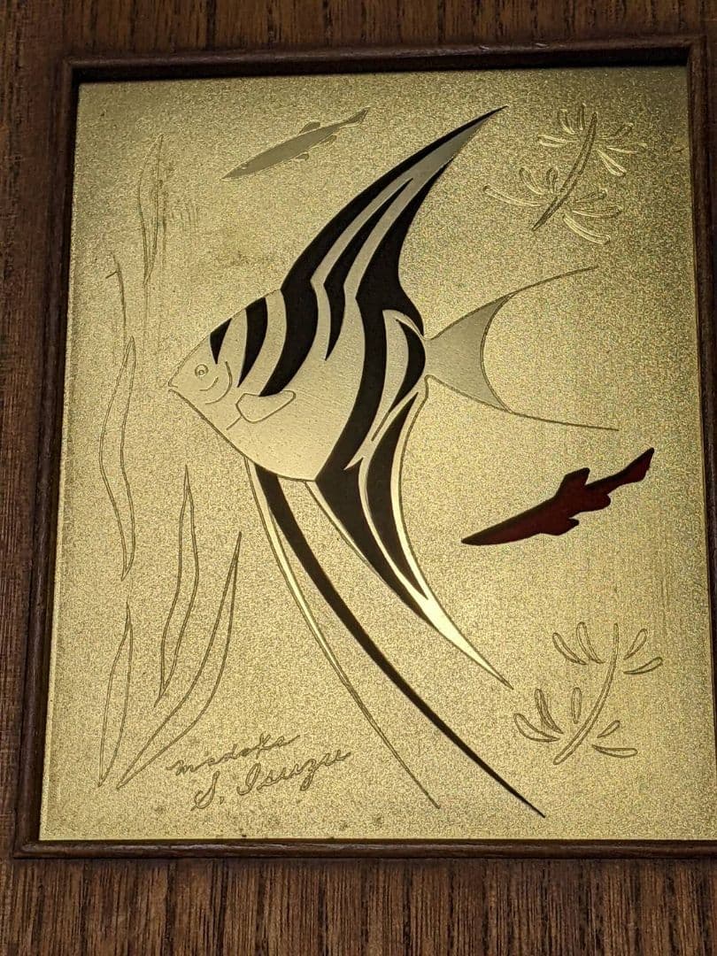 レリーフ 壁掛け用 Madoka.S.Isuzu作 保存品