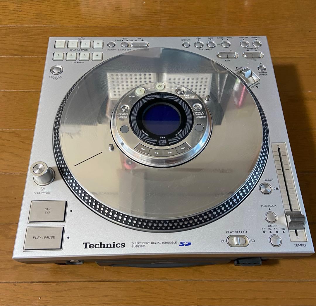Technics SL-DZ1200 美品 動作良好　収納ケース付 Amazon.co.jp: Technics ダイレクトドライブ デジタルターンテーブル