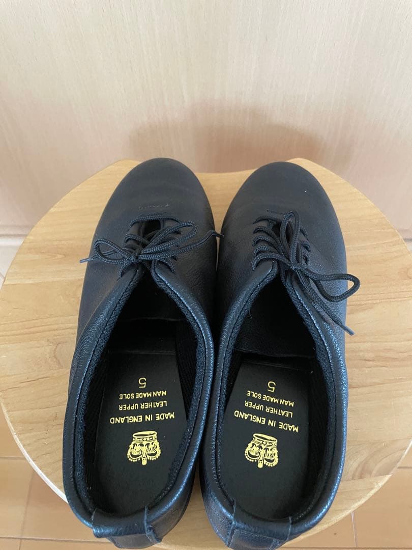 nyaoooさま専用 ⭐︎クラウン ジャズシュ－ズ レザー ブラック 5