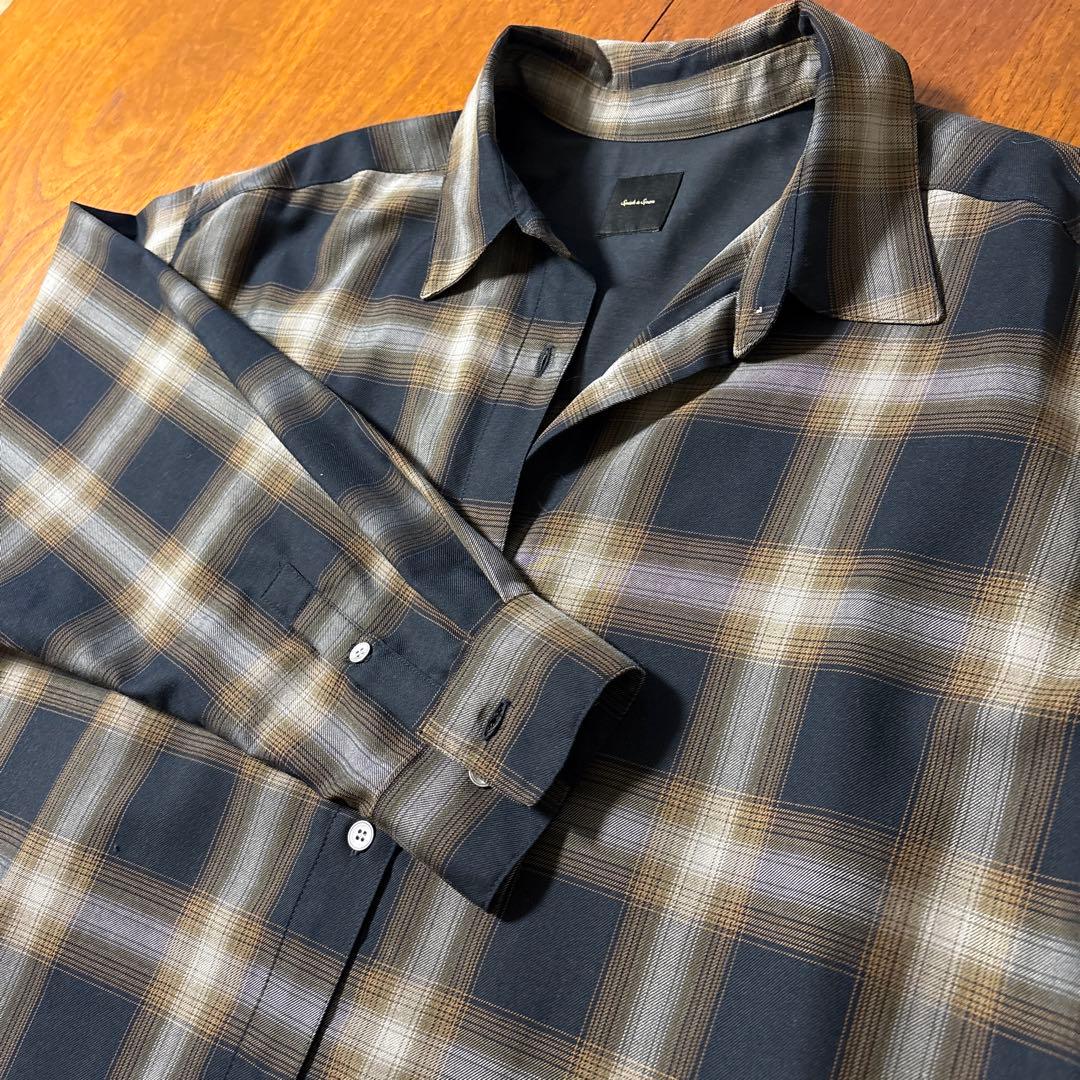 Spick & Span チェック長袖シャツ Spick & Span - チェック 長袖シャツ スピックアンドスパン