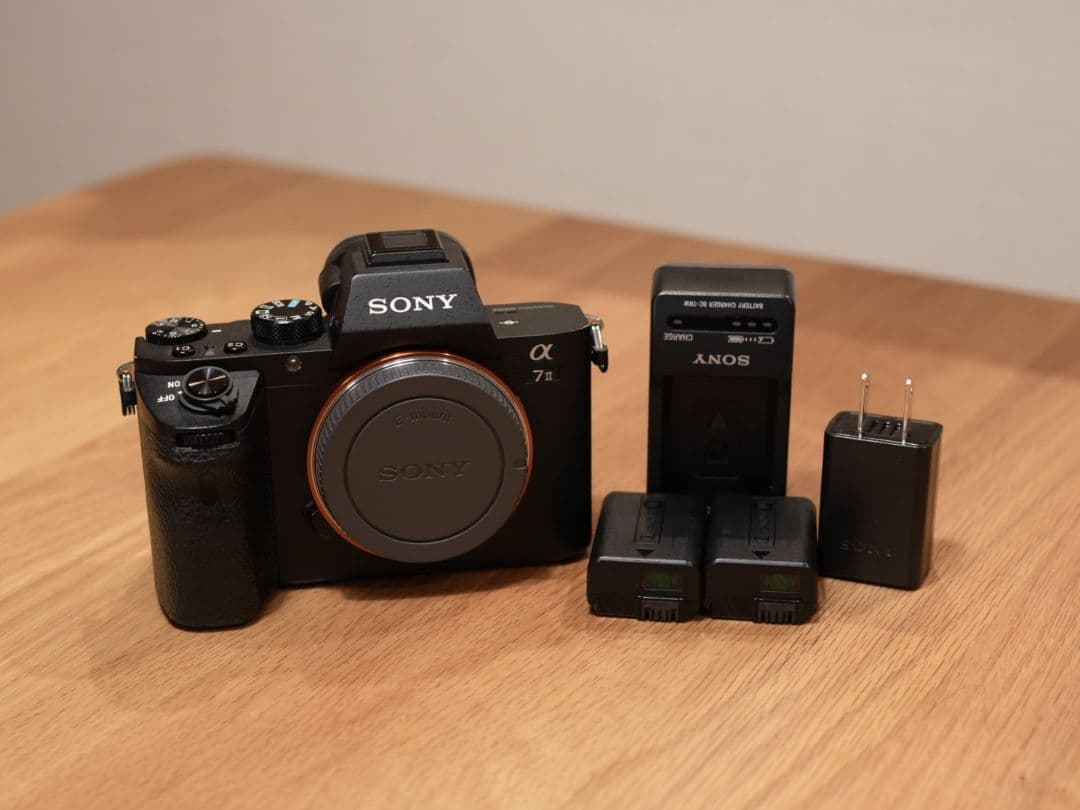 美品】‪α‬7ii ILCE-7CM2 純正バッテリー2個セット - メルカリ
