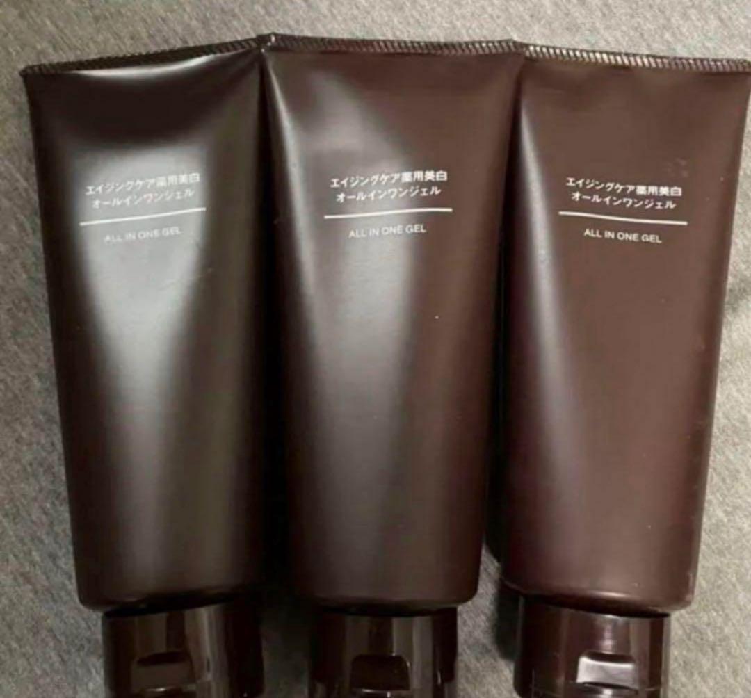 無印良品 エイジングケア薬用美白オールインワンジェル 200g 大容量 3本 Amazon.co.jp: 無印良品 エイジングケア薬用美白オールインワンジェル