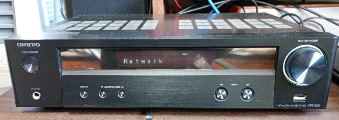 ONKYO NR-365(B) ネットワークAVレシーバー　BT対応動作良好