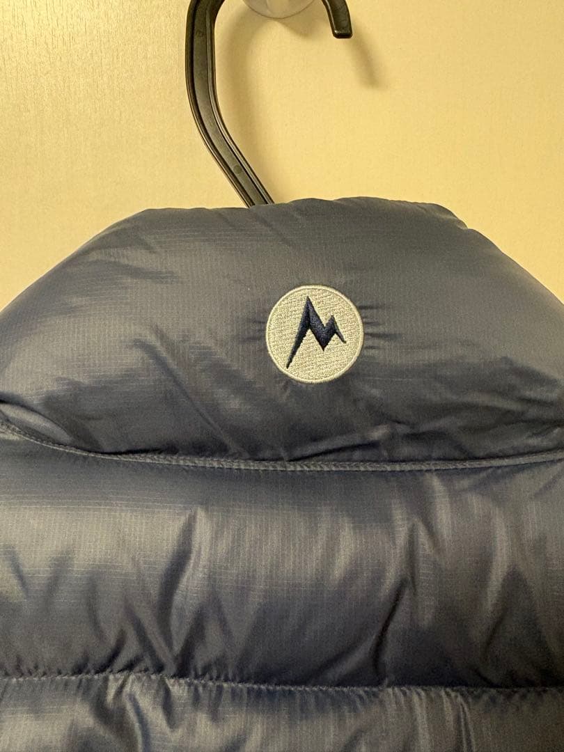 ビームスゴルフMarmot ダウンベスト ネイビー/ライトグレー