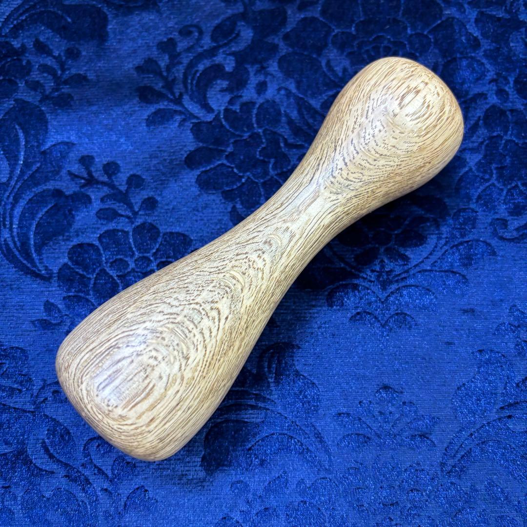 職人の木 白樫のダンベル型両面打ちリム