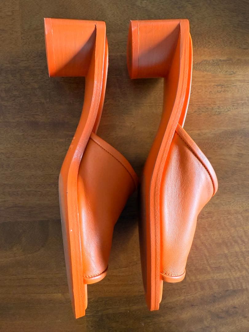 24.5cm Acne Studios オレンジ ミュール