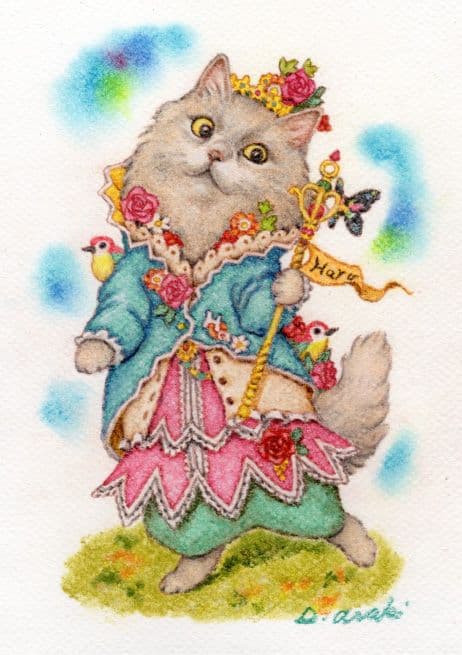 フォロワー様は価格から10％OFF【ペット画オーダー制作（A5用紙 1匹