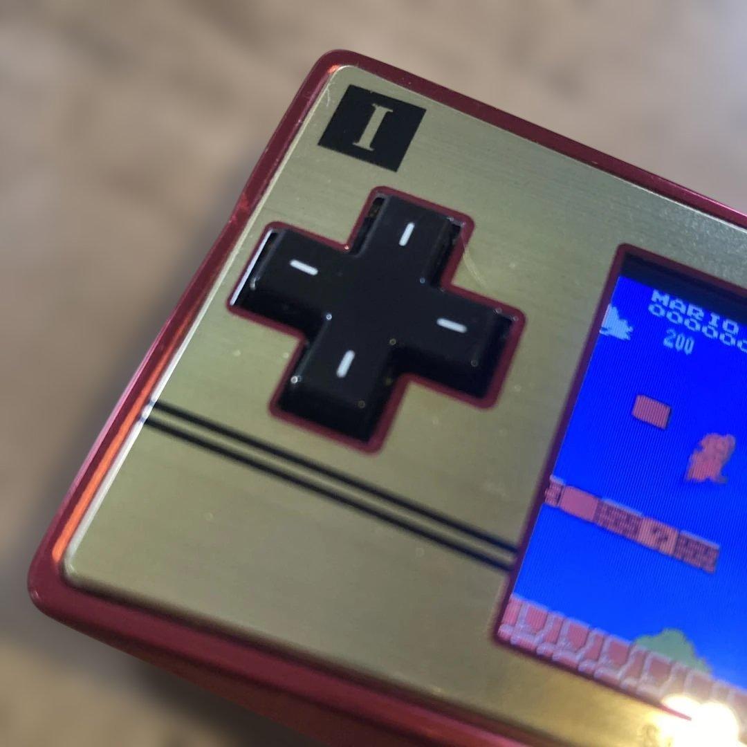 GAMEBOYmicroゲームボーイミクロ ファミコンカラー20周年記念モデル