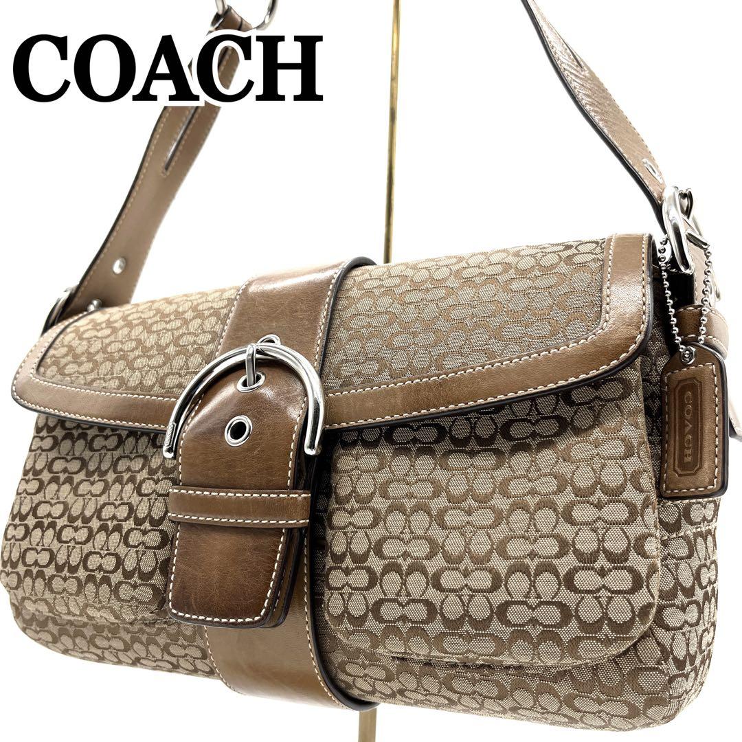 Coach Mini Signature Soho Shoulder Bag - メルカリ