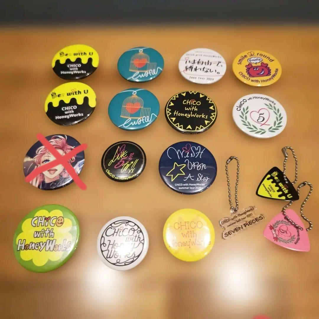 CHiCO with HoneyWorks 缶バッジセット チコハニ ハニワ - メルカリ