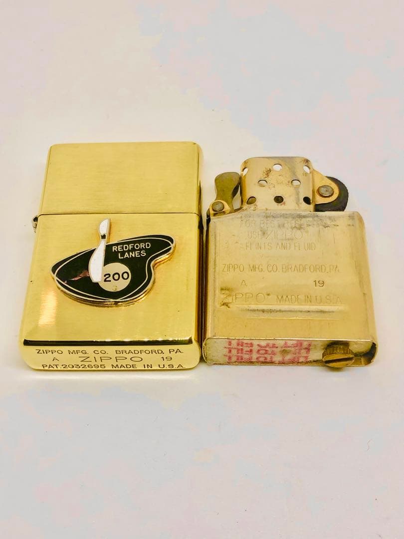 ロカビリー50sスタイル♠︎キドニー ♠︎ エナメル七宝♠︎真鍮／金色