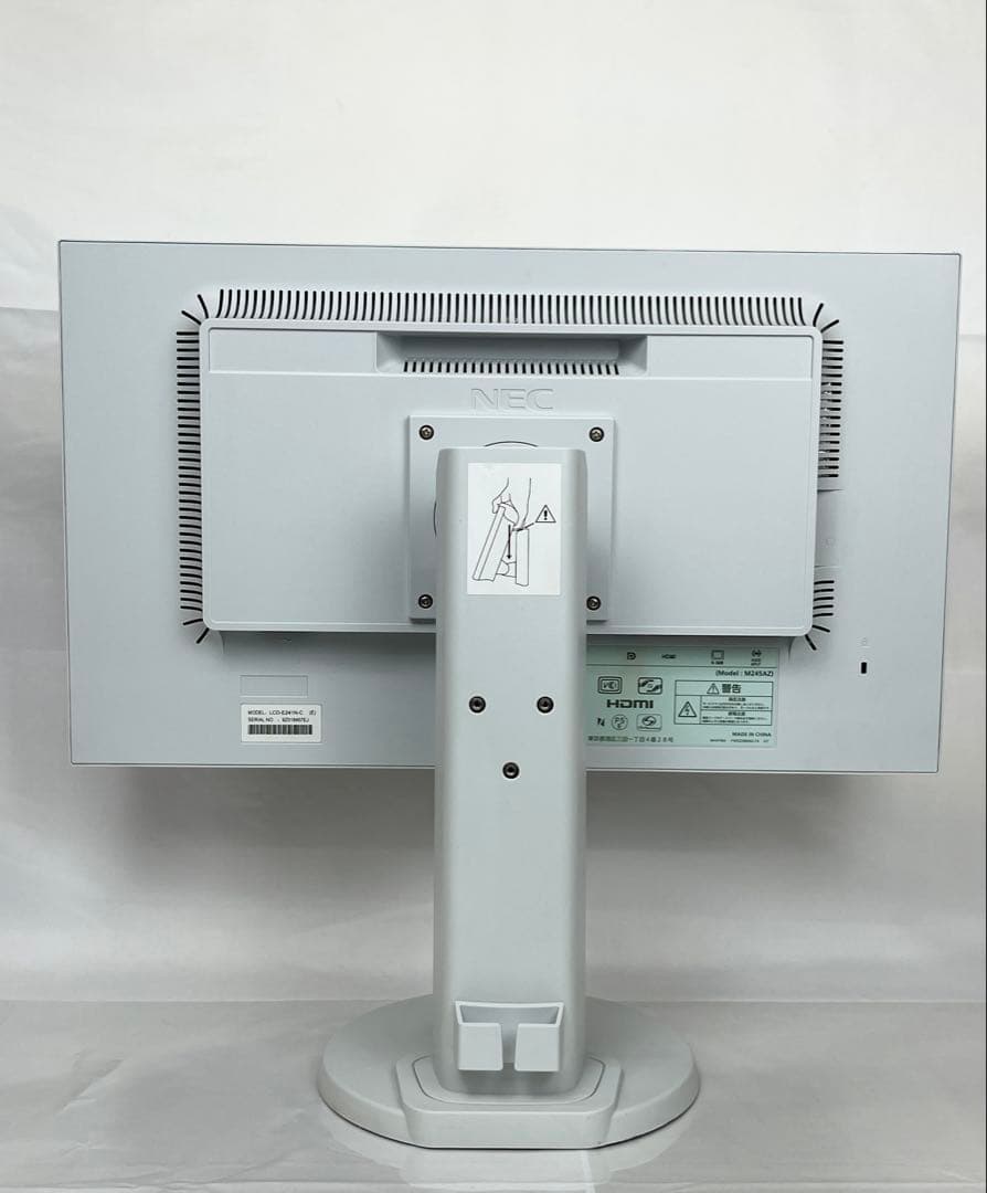 NEC E241N 23.8インチモニター 内蔵スピーカー有り PS4対応 - メルカリ