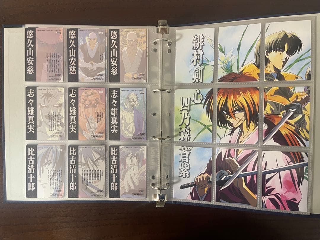 初版】186種コンプリート＋3 るろうに剣心 カードダスマスターズ