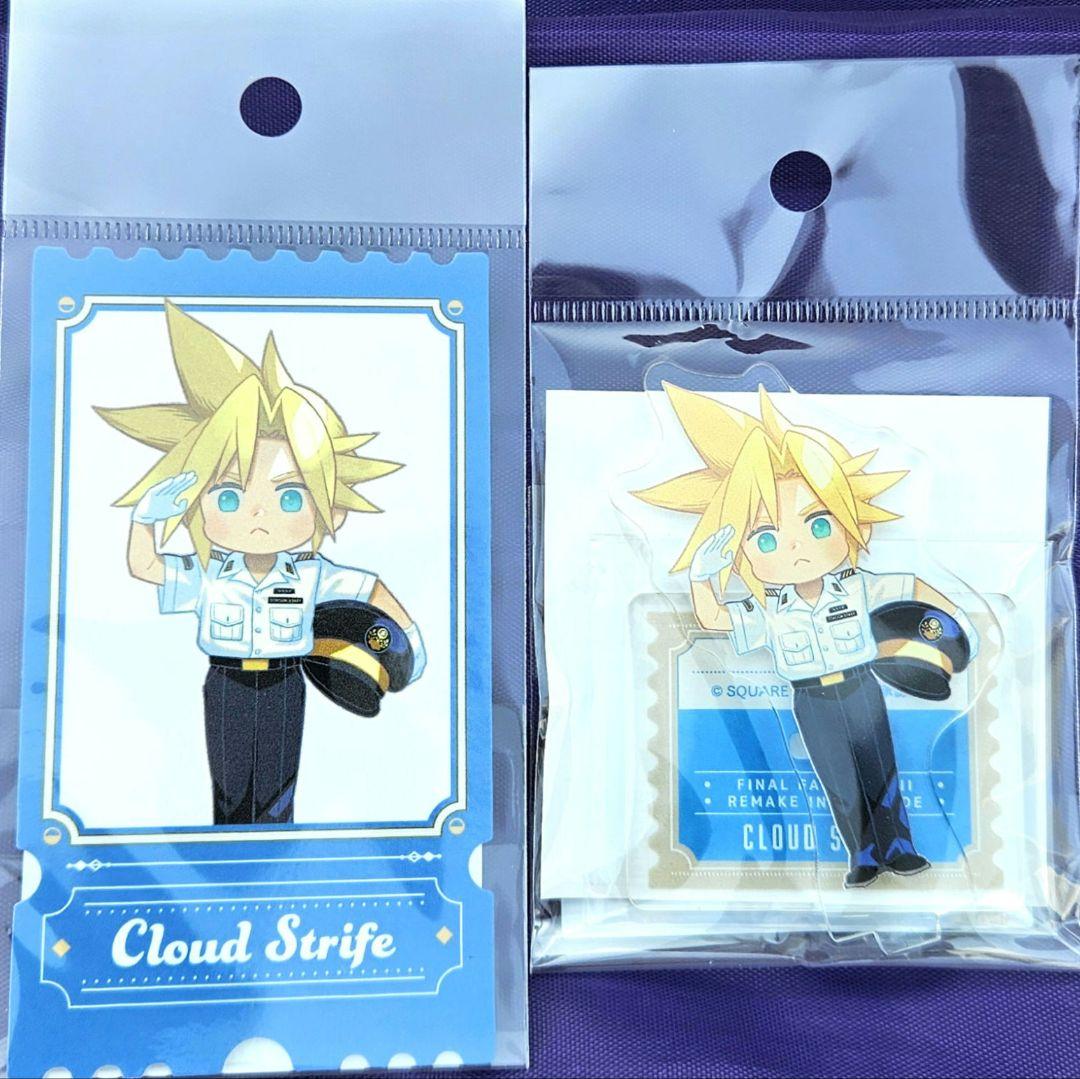 JR東海 ファイナルファンタジー7 アクリルスタンド ステッカー