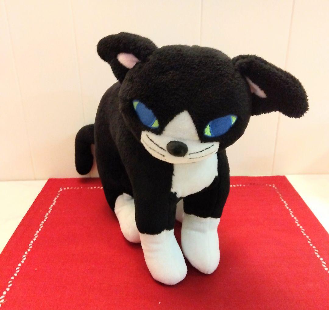 ぬいぐるみ 黒白猫 SHOO—LA・RUEのロゴ猫 - メルカリ