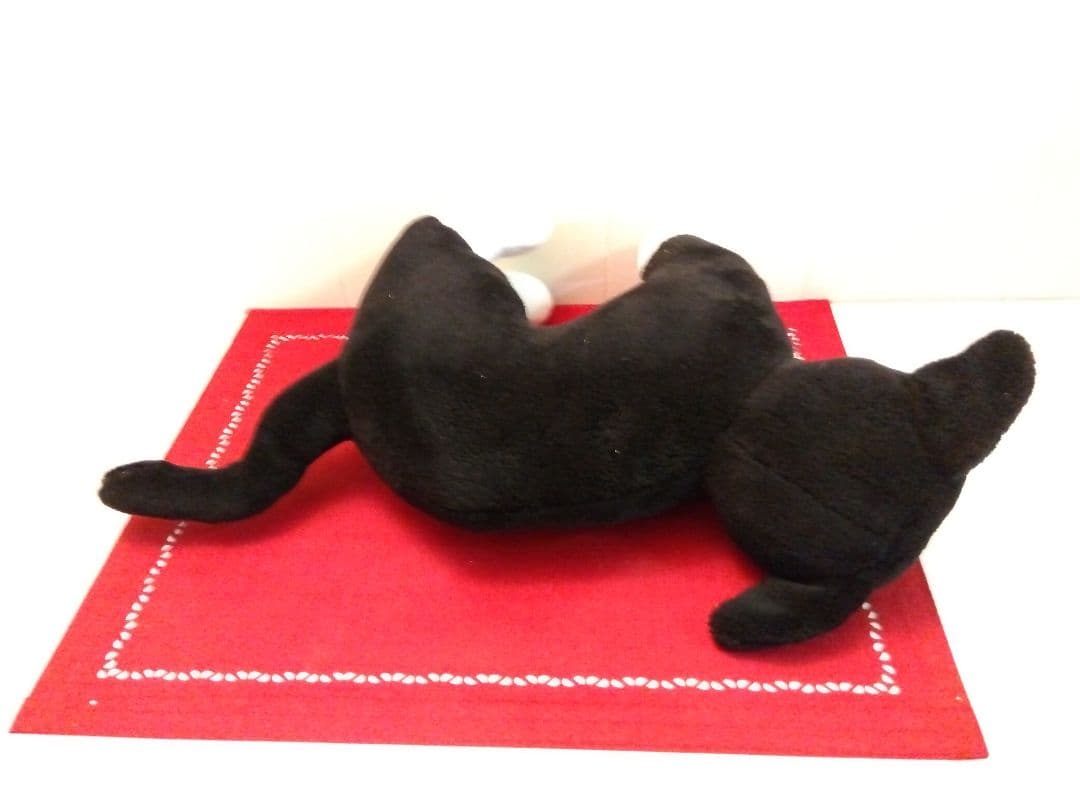 ぬいぐるみ 黒白猫 SHOO—LA・RUEのロゴ猫 - メルカリ