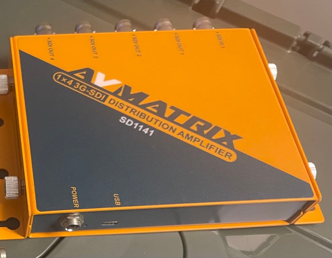 その他 SDI Distribution Amplifier 1x4 12G SDI Distribution Amplifier