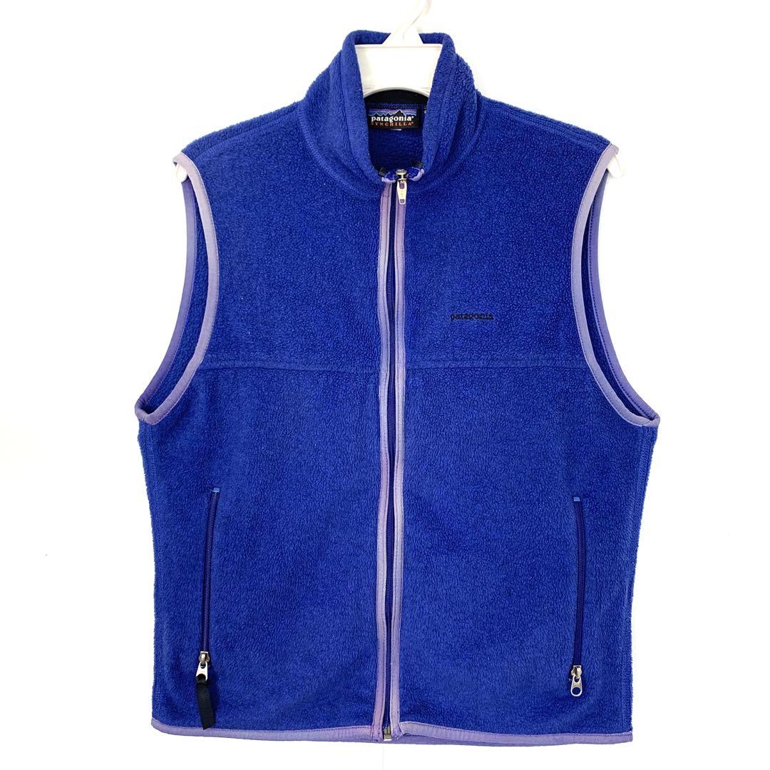 USA製パタゴニアPatagoniaシンチラベストフリースヴィンテージロゴ刺繍