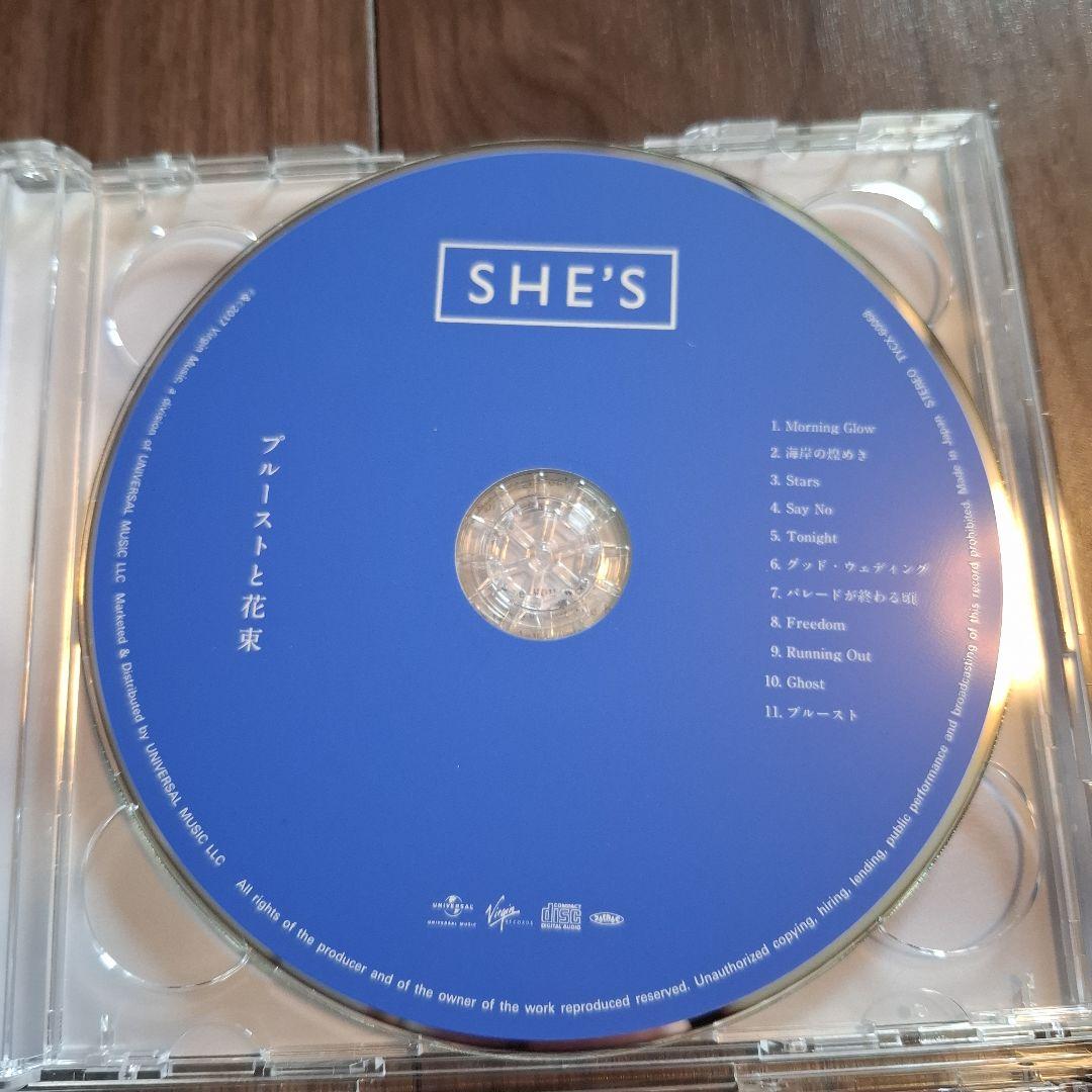 SHE'S 初回限定盤CD+DVD アルバム3枚まとめ売り - メルカリ