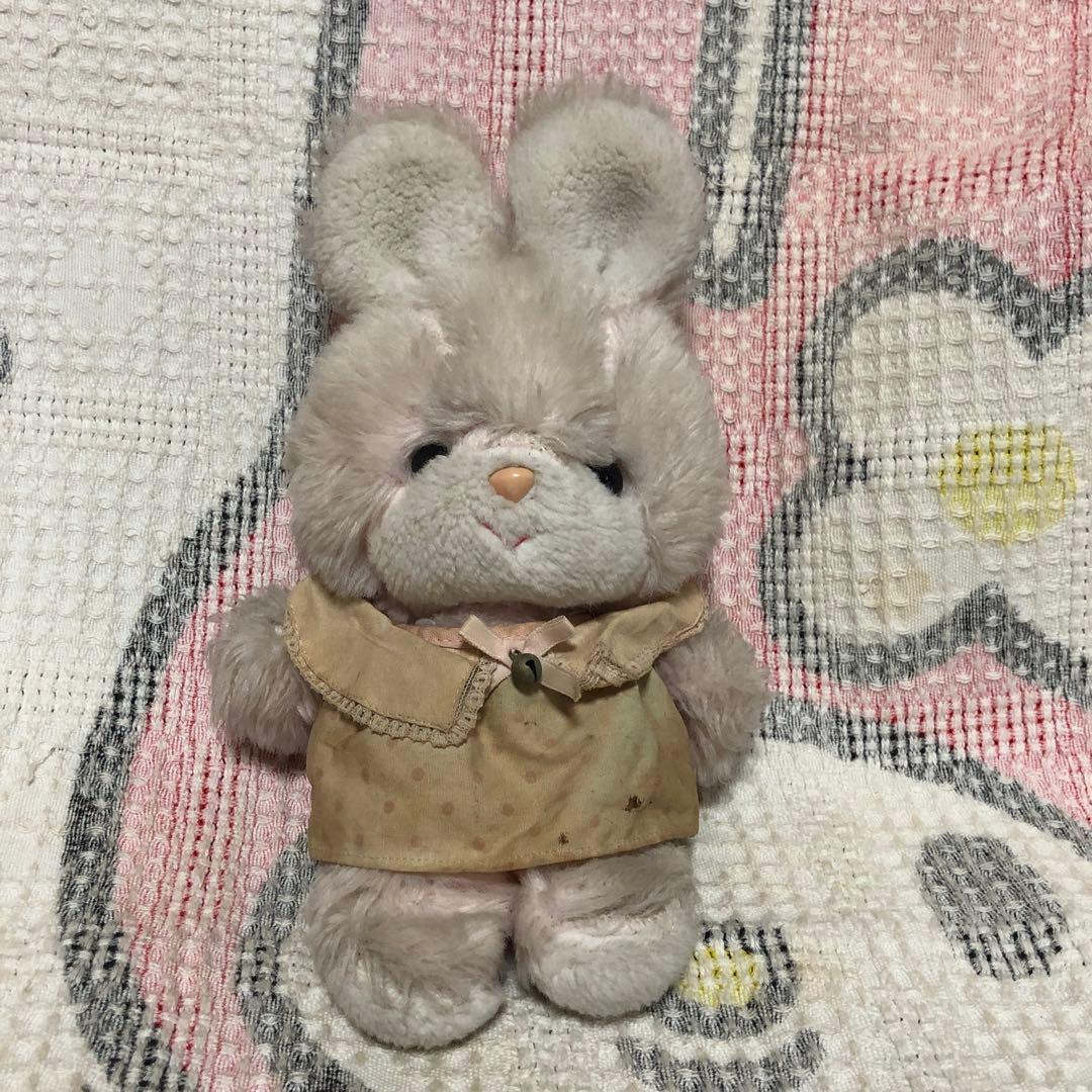 昭和レトロ ヴィンテージ 吉徳 YOSHITOKU うさぎ ぬいぐるみ 中古品