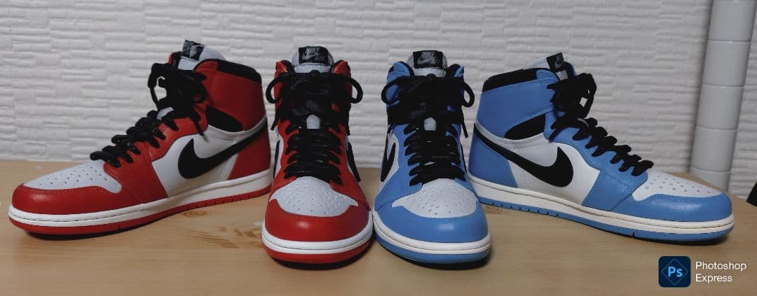 【模型です】NIKE AIR JORDAN 1 KIT This is the first time I've ever seen anything like this