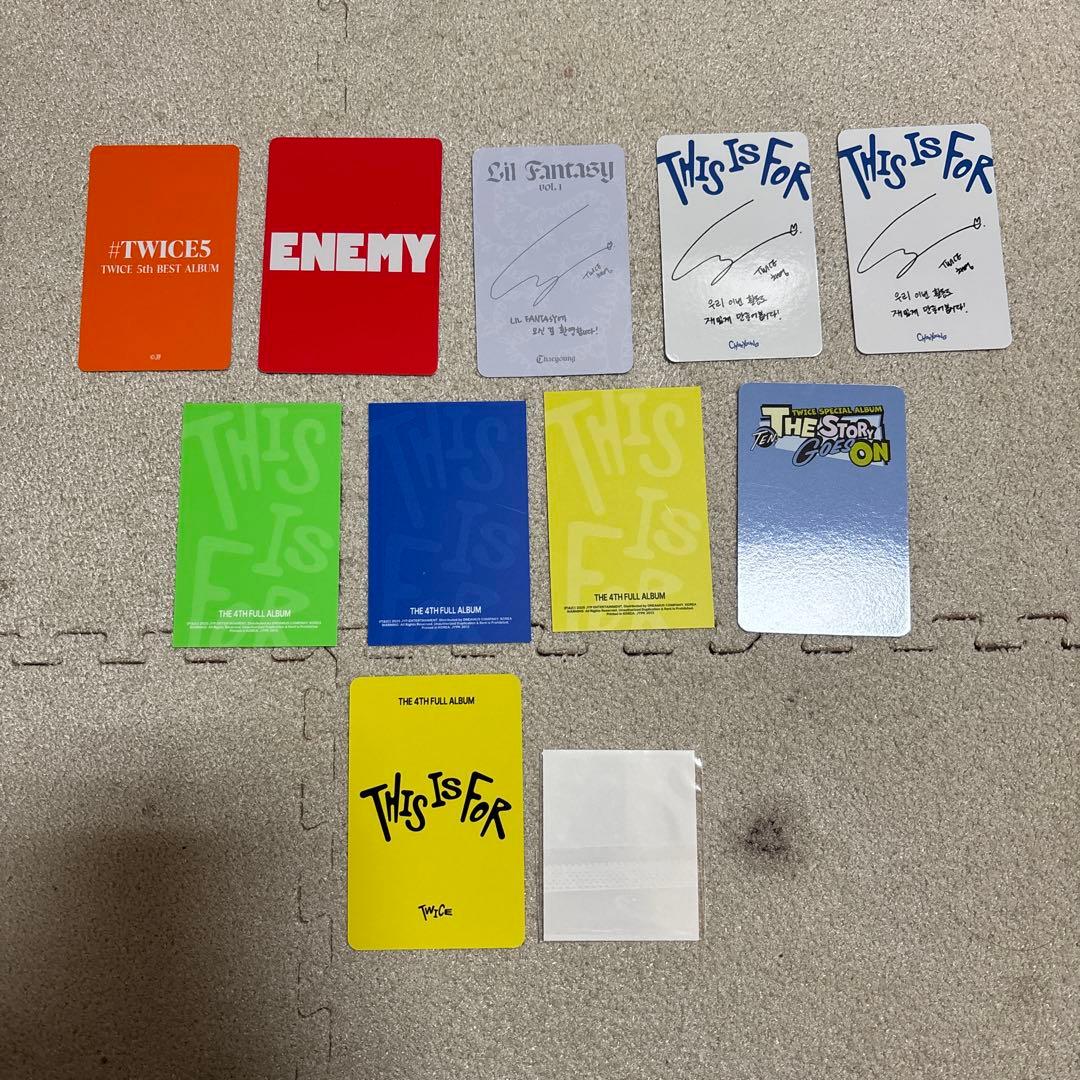 TWICE 【チェヨン】トレカセット - メルカリ