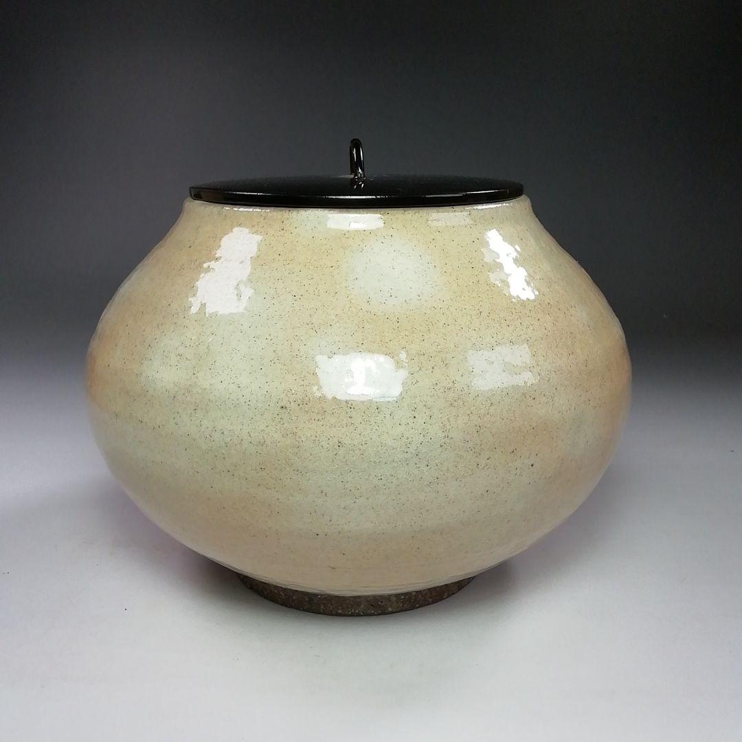 S805 水指 『粉引 水指』『奥村考山造』 共箱 茶道具 - メルカリ