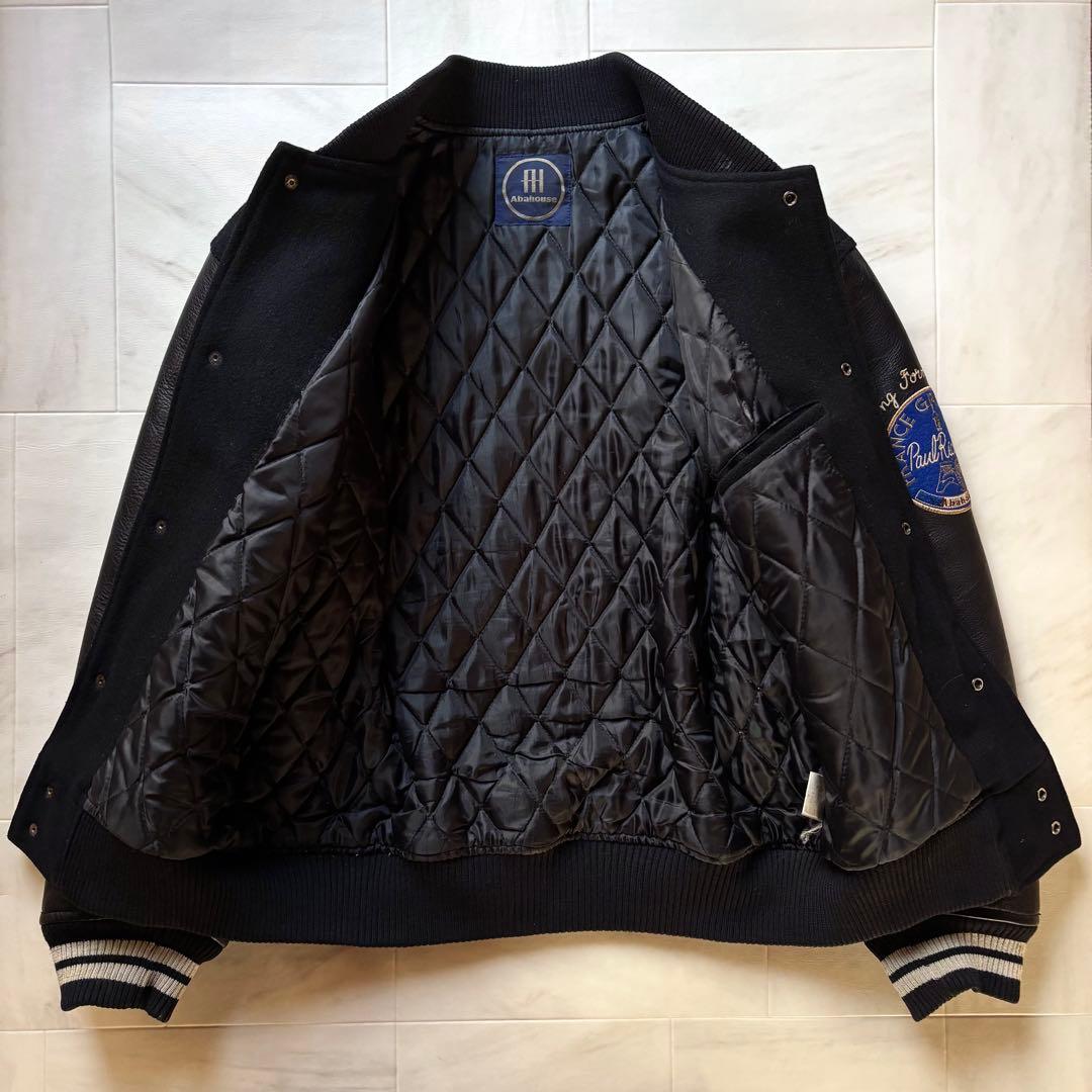 日本製】 オールドアバハウス スタジャン F-1 フランスGP フリーサイズ