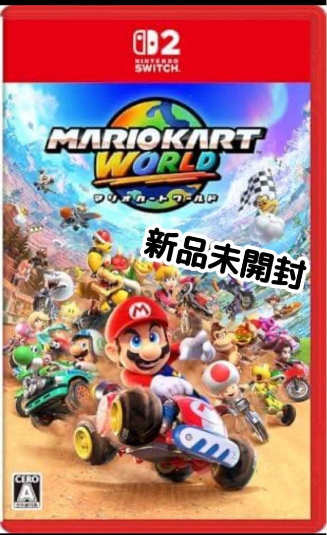新品未開封 マリオカートワールド ソフト Nintendo Switch2 Nintendo Switch ☆Nintendo Switch2 ソフト マリオカート ワールド