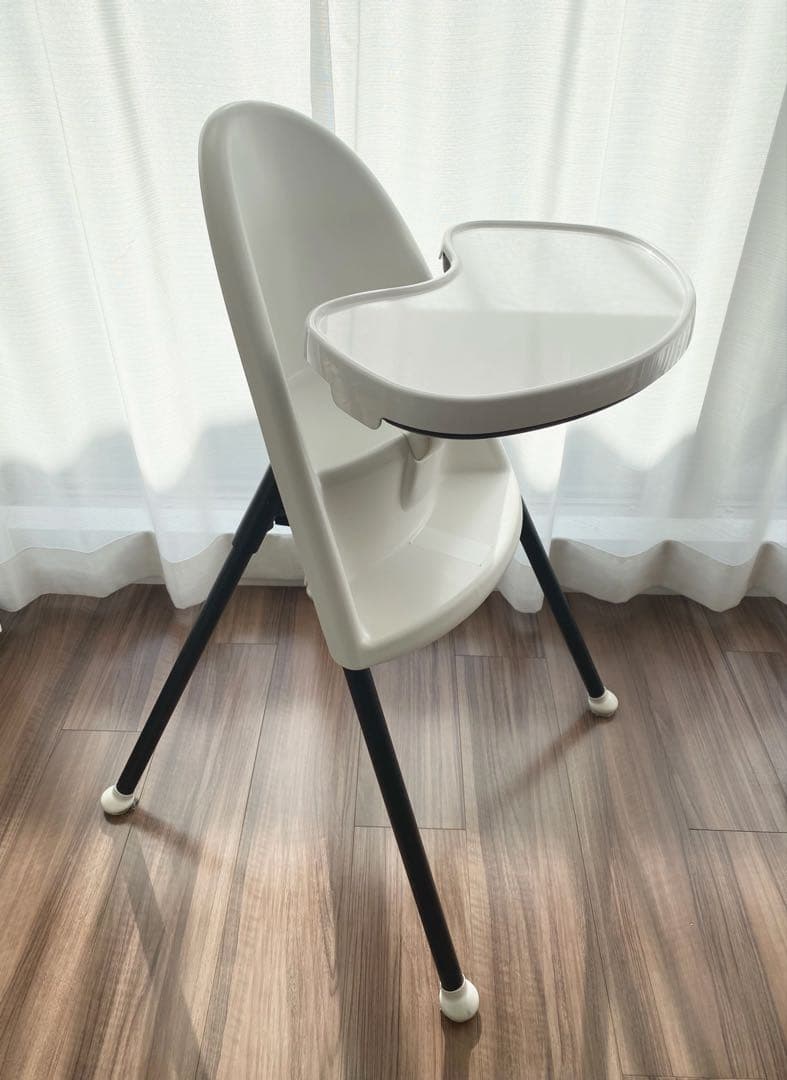 EW　ベビービョルン　ハイチェア　ベビーチェア　椅子　折りたたみ　ホワイト ハイチェア ベビービョルン(ベビーチェア)のレンタル-点検清掃済・安心