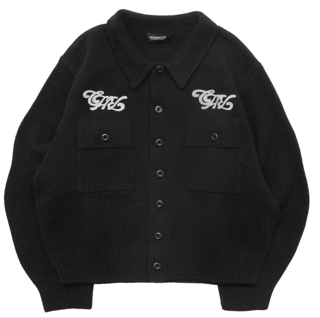 CHRONOIZM クロノイズム COLLEGE KNIT XL mm9144-04_1.jpg